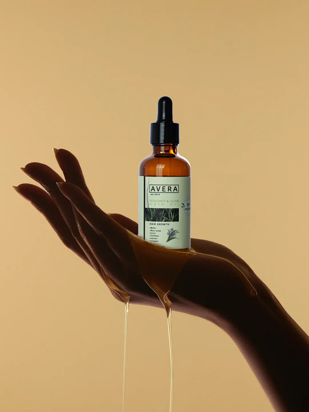 Hair oil serum