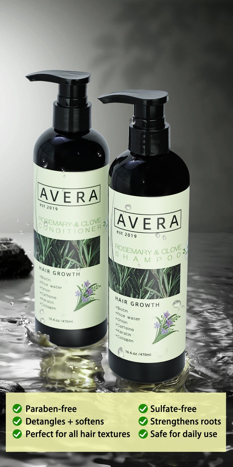 Shampoo and conditioner